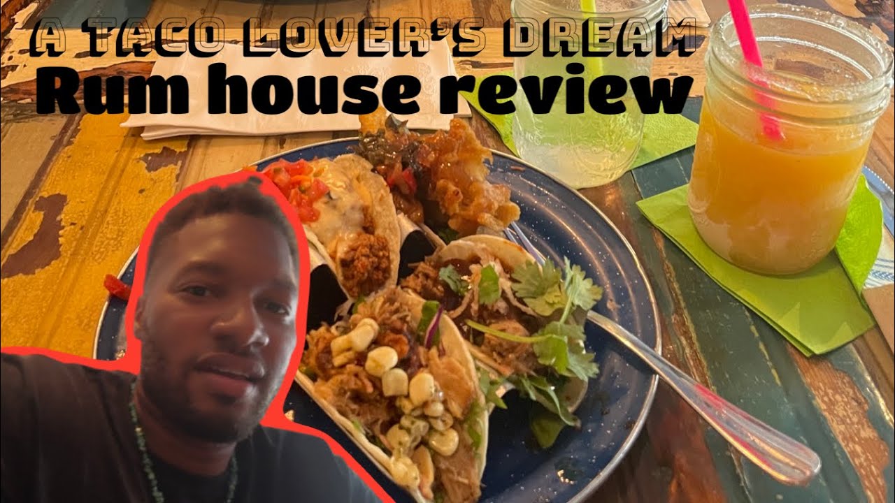 Got to be the best tacos The Rum House in New Orleans Food coma