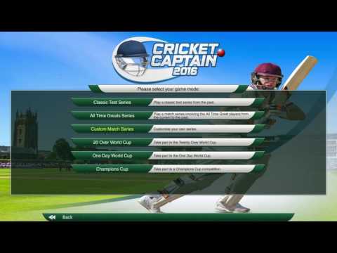 Cricket Captain 2016 For Android Official Promo Trailer