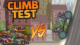 🔥Rock Bouncer vs Every Vehicle! HCR2 Climb Test