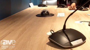 ISE 2017: Bosch Security Systems Exhibits CCS 1000 D Digital Discussion System