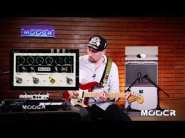 MOOER PREAMP LIVE Tutorial Part 4 - sample your amp with TONE
