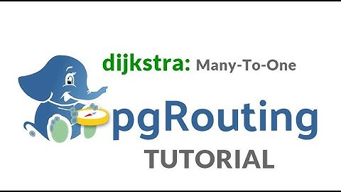 pgRouting dijkstra Many to One