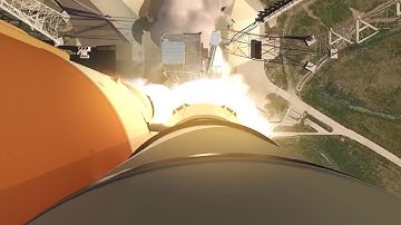 Space Launch System EM-1: Launch Animation | Video