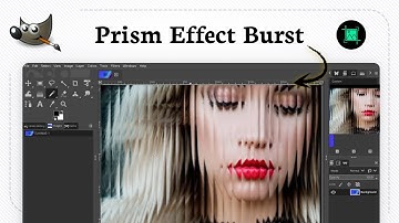 Hoe je een gebroken glasportret-effect creëert in GIMP