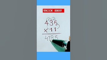 TRICK SHOT #shortsfeed #ssc #math #logic #simplicity