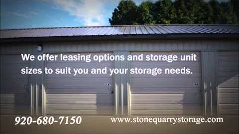 Stone Quarry Storage