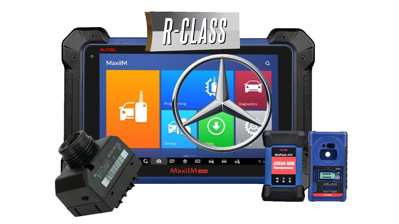 2010 Mercedes R-Class | All Keys Lost | Reading EIS with Autel IM608