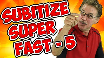 Subitize Super Fast | Subitize to 5 | Jack Hartmann