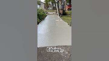 Concrete Timelapse #concrete #concretefinishing #concretework #lucidconcrete #timelapse #diy #cement