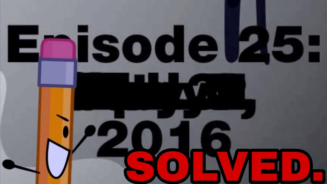 How I (think) I solved BFDIA 25's release date! - YouTube