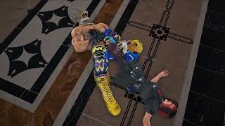 Tekken 8 Ryona King Figure Four Leg Lock On Anna Preview