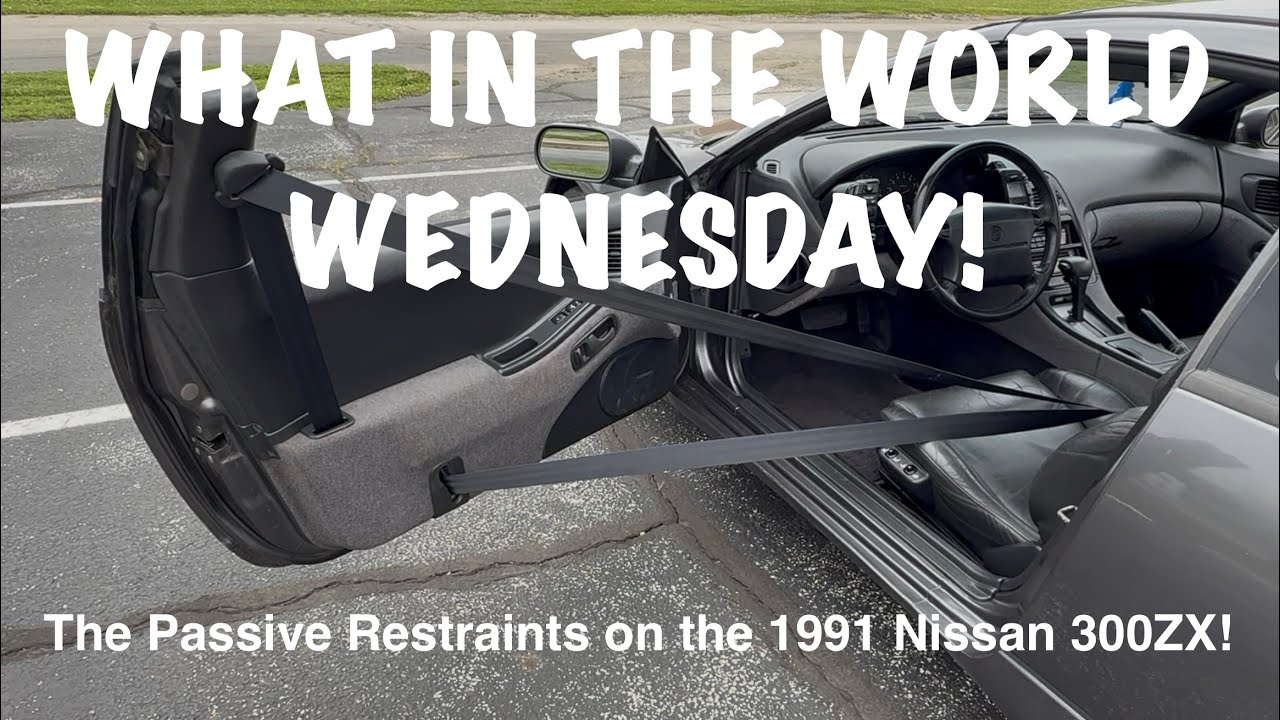 The Weird Seat Belt System You Forgot About! #300ZX #Shorts - YouTube