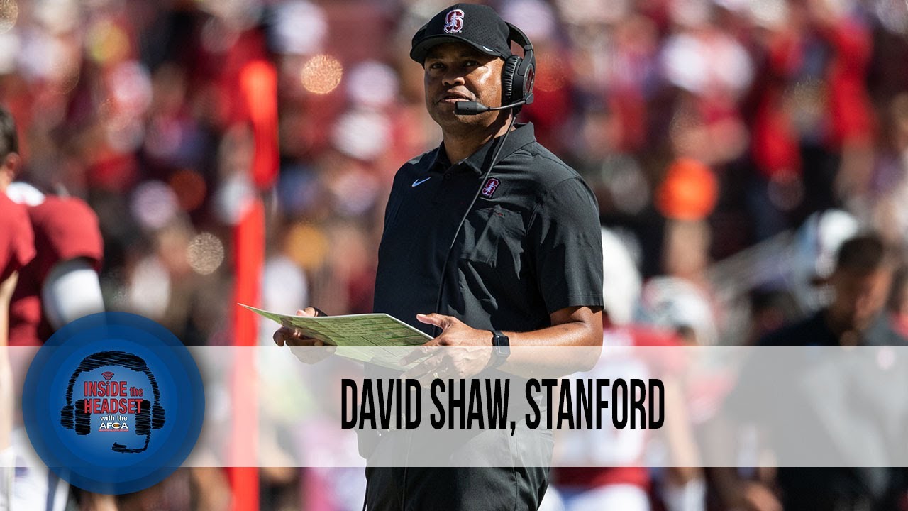 Inside the Headset - David Shaw, Head Coach - Stanford - YouTube