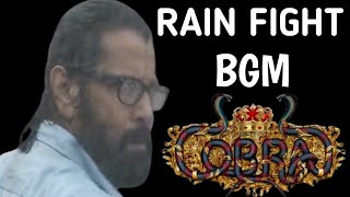 Cobra Rain Fight Scene Cobra Rain Fight Bgm Cobra Fight Scene Bgm Cobra Tamil Bgm Vikram Bgm