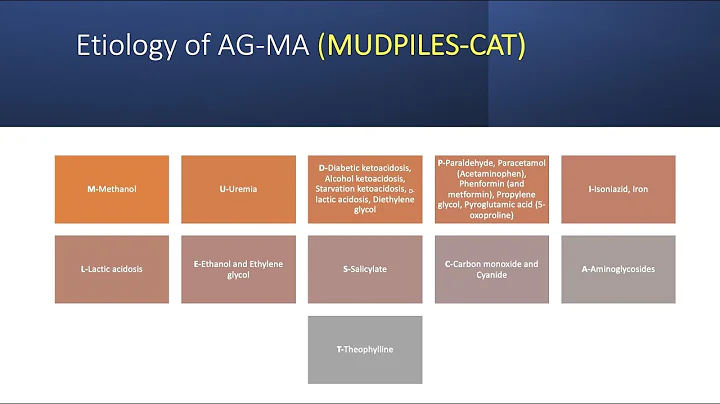 Metabolic Acidosis Part 12. High Anion Gap Metabolic Acidosis