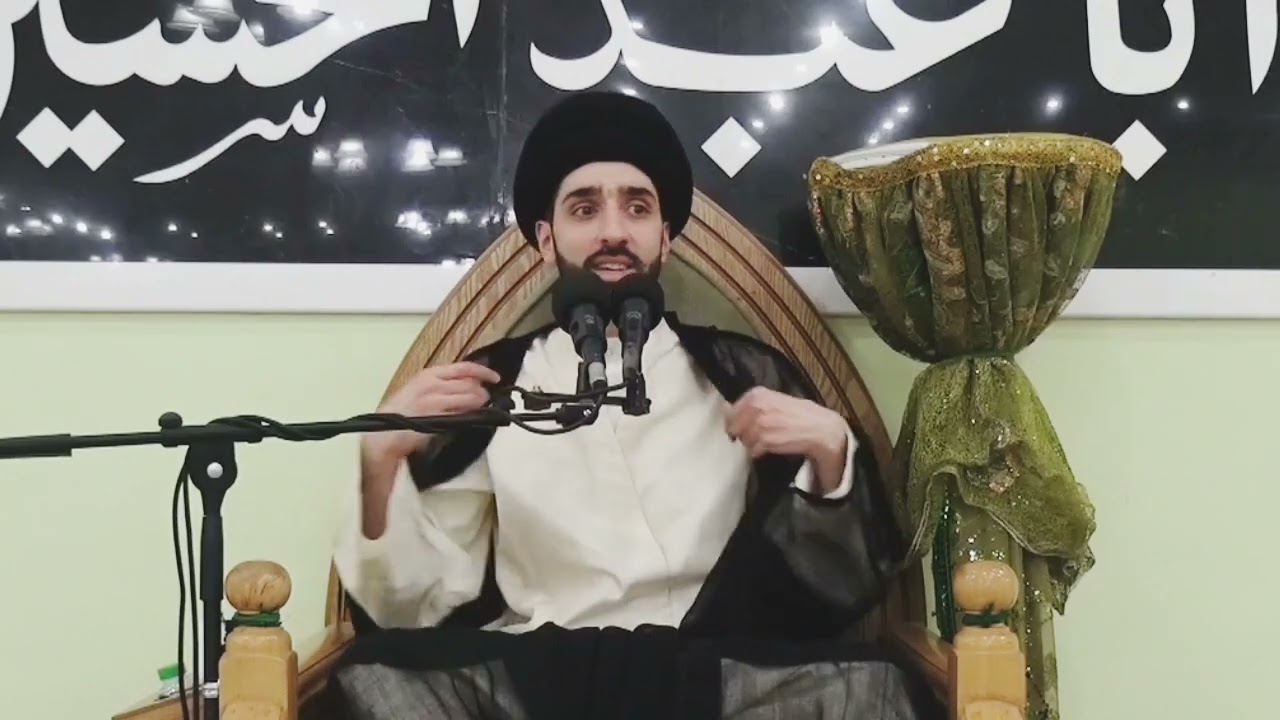 ⁣السيد محمد شبر | ليلة ١٨ من شهر رمضان ١٤٤٣ هجري | عجبت لمن فزع من أربع كيف لا يفزع إلى أربع