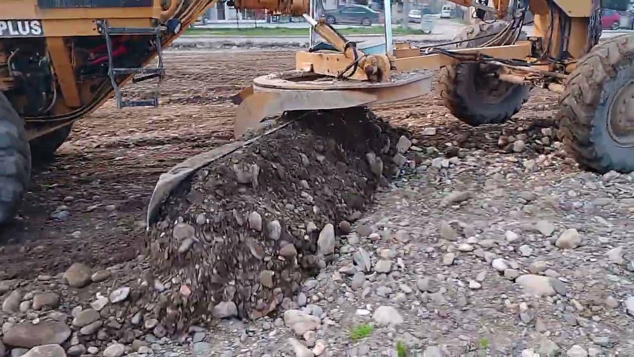 Greyderle tesviye yapıyoruz.