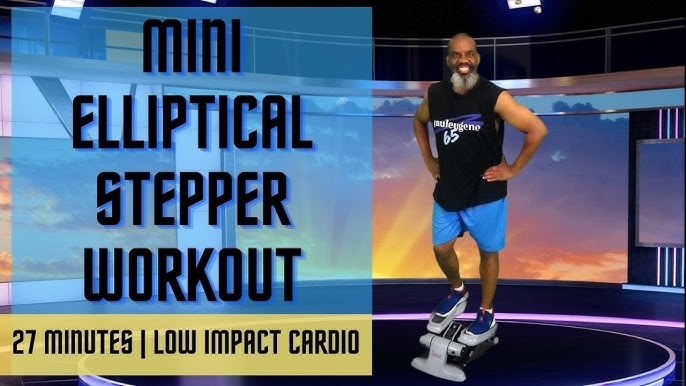 Mini Stepper Intermediate Workout: FAT BURNING CIRCUIT w/DUMBBELLS