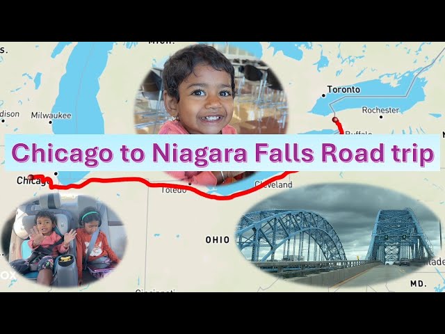 Chicago to niagara falls road trip map 60 photos - Morilly.com