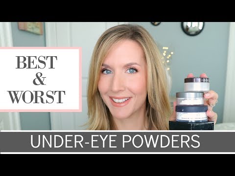 The BEST UNDER EYE SETTING POWDERS for MATURE Skin | TEXTURE | FINE LINES | OVER 40-thumbnail