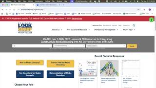 Project Look Sharp - Search Tips