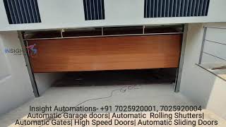 GARAGE DOORS INSTALLATION IN KERALA, #insightautomations #garagedoors