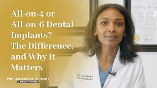 All-on-4 vs All-on-6 Dental Implants Explained by a Prosthodontist