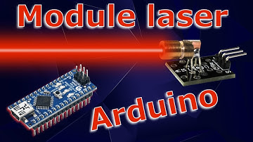 Arduino #41 laser KY 008 et réglage de l