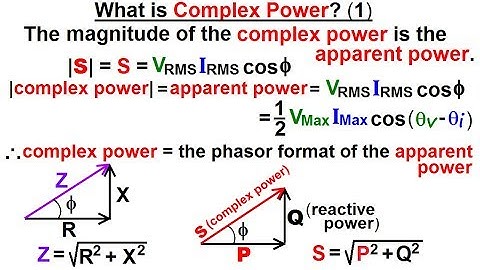 Electrical Engineering: Ch 12 AC Power (37 of 58) What is Complex Power? (1)