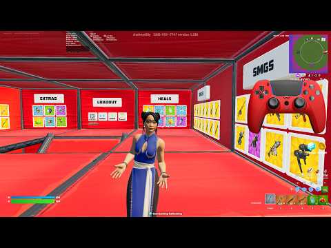 *NEW* CHUN-LI SKIN🐐Fortnite 3v3v3v3 Go Goated Zone Wars Gameplay