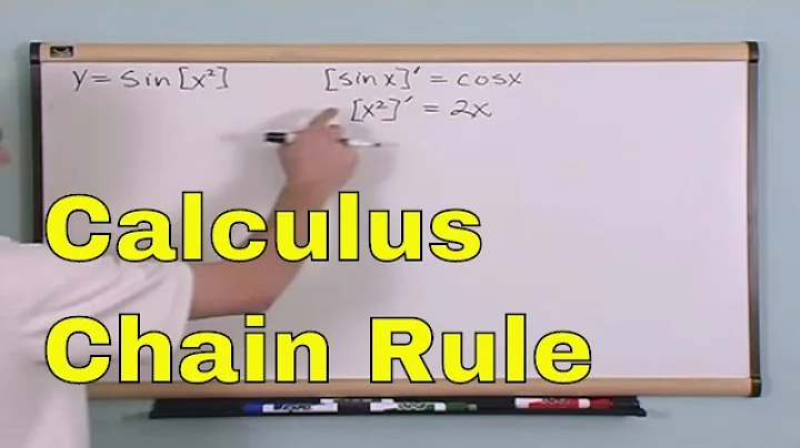 Lesson 5 - Chain Rule for Derivatives (Calculus 1 Tutor)