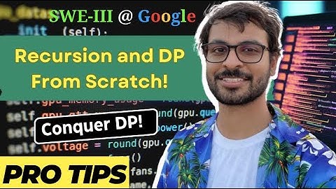 Basics of DP | Recursion in depth | Memoization vs Tabulation - Which is Better?