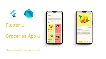 Flutter - Groceries Delivery App UI |  |Speed Code