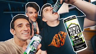 NINJA MELK REVIEW! - Ryan Higa's Energy Drink!