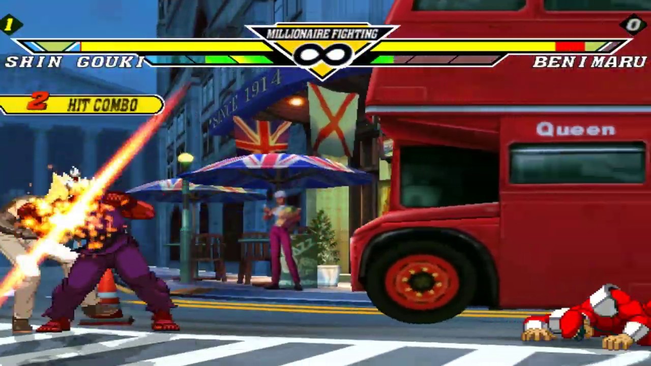 Capcom vs SNK 2 [ Shin Gouki vs Benimaru Nikaido ]