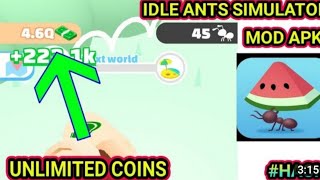 idle ants mod apk unlimetesd coins screenshot 5