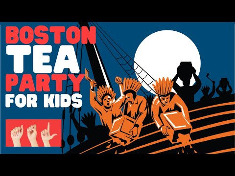 ⁣ASL Boston Tea Party