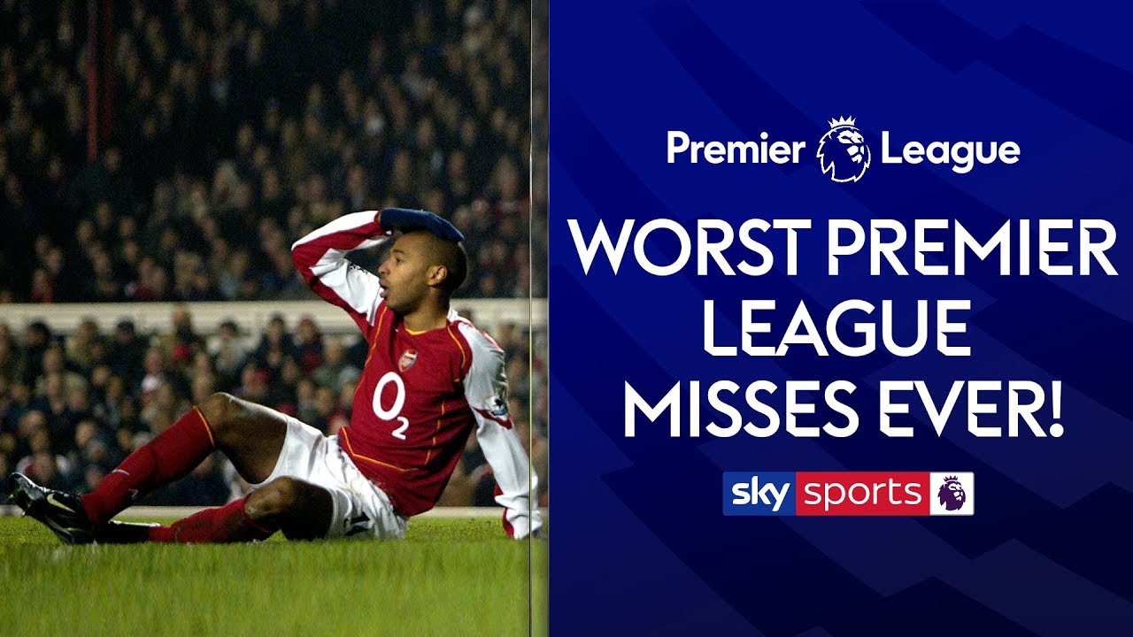 The WORST Premier League misses EVER! | Thierry Henry, Sergio Aguero, Ronny Rosenthal & more!