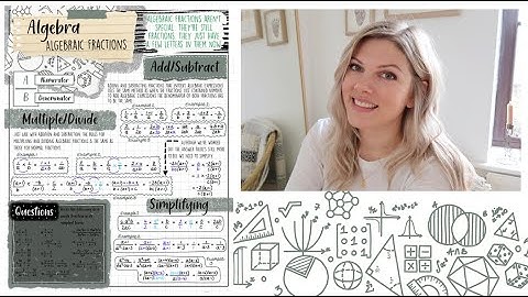 GCSE (Years 10 & 11) Maths Help - Algebra Section 8 Algebraic Fractions