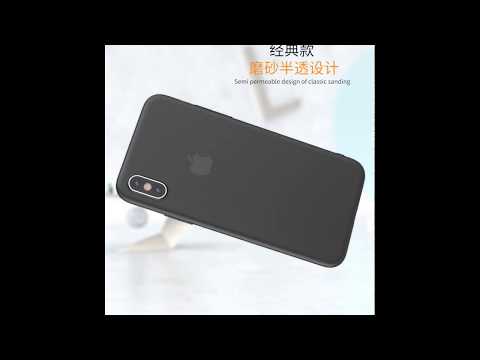 CAFELE Original NEW case for iphone X cases Ultra Thin 6 colors PP Fashion Transparent back case