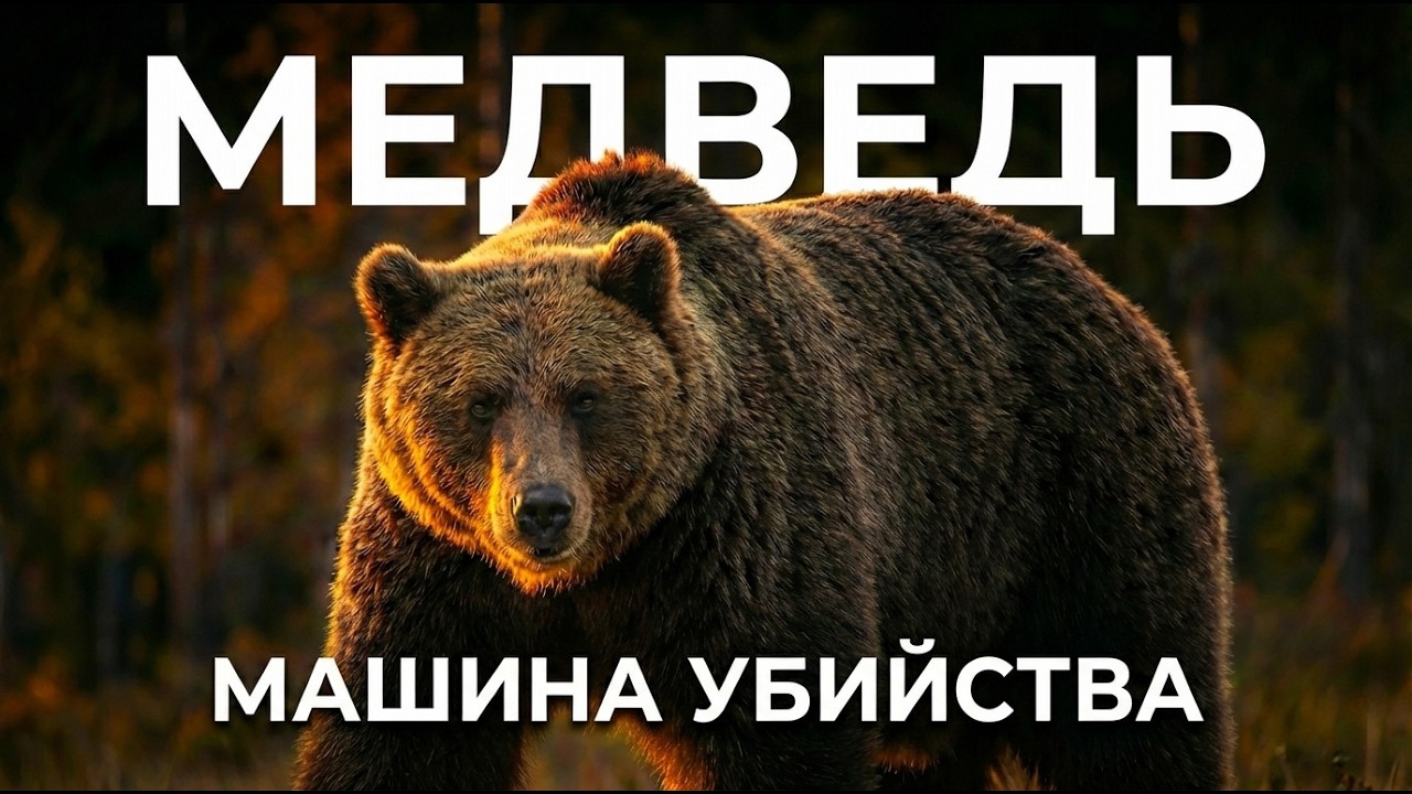 Бурый Медведь: Совершенный хищник | Интересные факты про Медведя