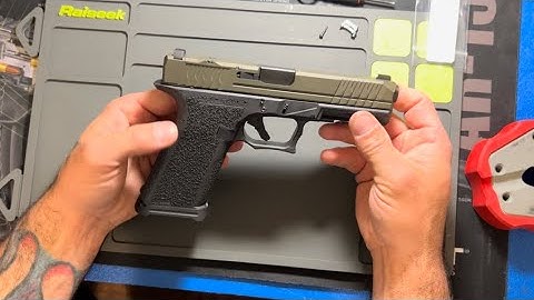 Brand New P80 Slide Modifications.
