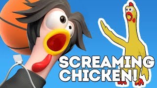 Screaming Chicken - THIS IS A LEGENDARY BATTLE AMONG CHICKEN screenshot 4