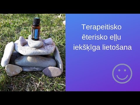 Video: Ēterisko Eļļu Sinerģija Velmējamās Pudelēs: DIY Receptes