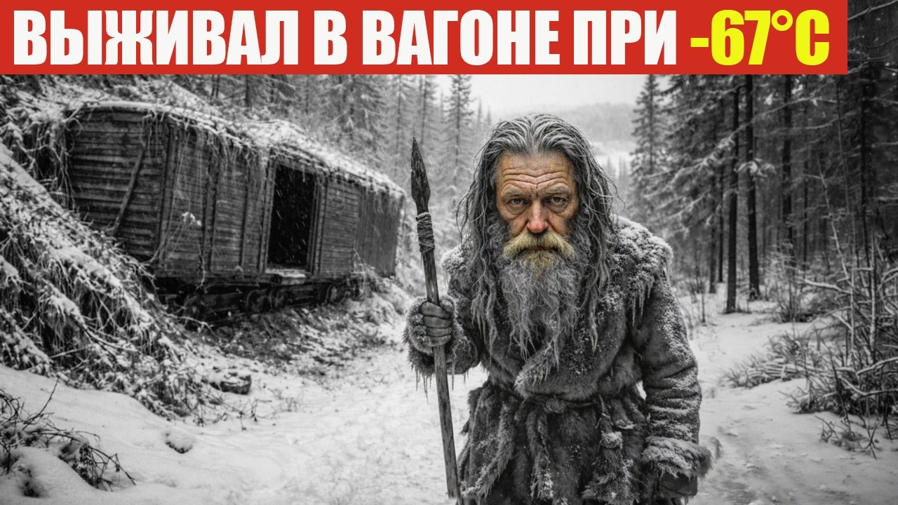 ПОСТРОИЛ ЛЮКС-УБЕЖИЩЕ: Беглец из ГУЛАГа 19 лет жил в вагоне, поглощенном тайгой
