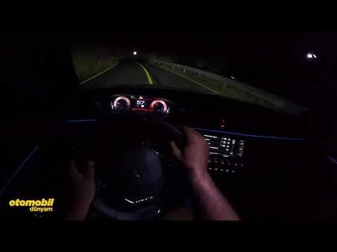 Peugeot 508 Night Test Drive (Gece Test Sürüşü) - POV