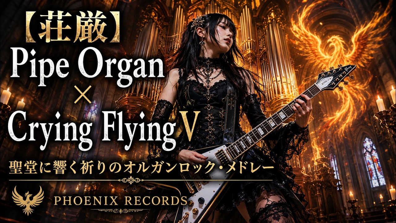 ブラジル　QUINTETO TERNURA オルガンバー　ムジカ　ソフトロック 荘厳・73分】Pipe Organ × Crying Flying V｜聖堂に響く祈りのオルガン