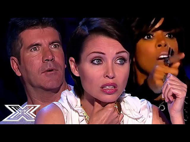 EEEEK! When X Factor Auditions Get A LIL BIT INTENSE! Arguments ON STAGE! | X Factor Global class=