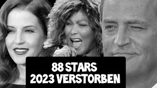 Unfassbar traurig! Diese Stars / Prominente sind 2023 verstorben