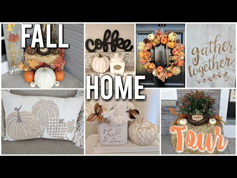 FALL HOME DECOR HOUSE TOUR  2018🍁🎃